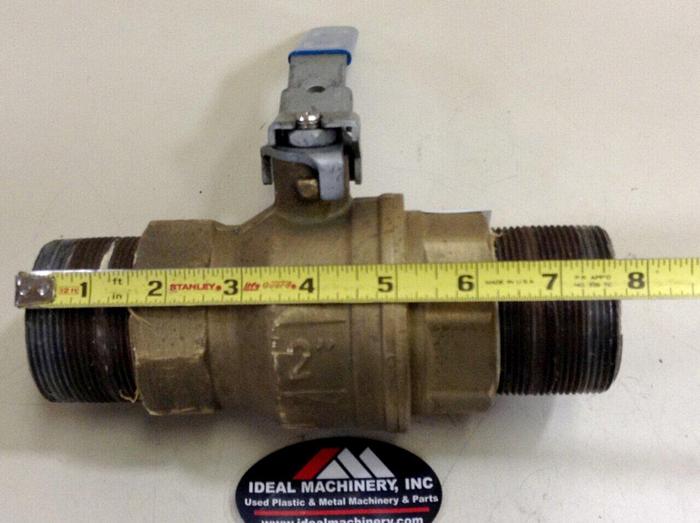 Used RUB INC 2" Ball Valve PN40 MS58 #75846