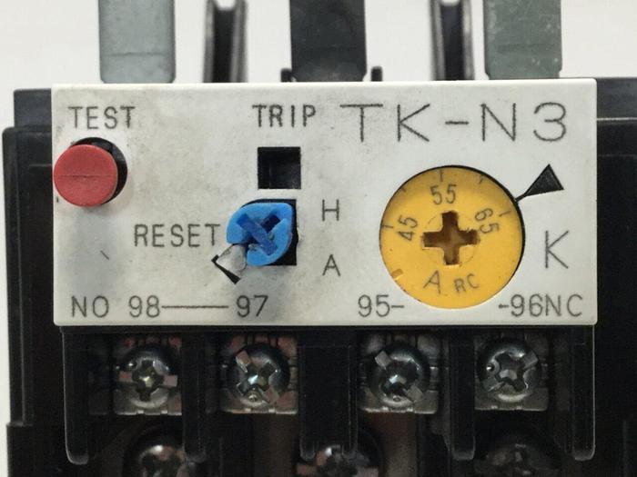 Used FUJI ELECTRIC Overload Relay TK-N3 #108838