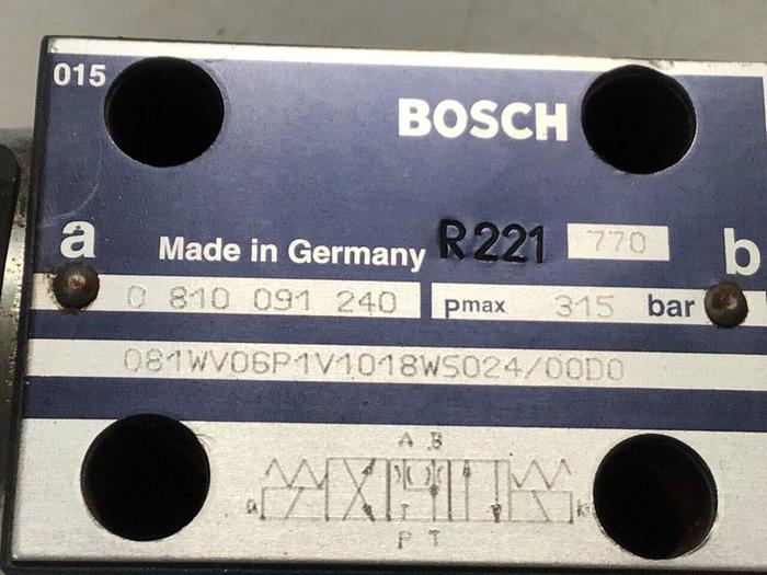 Used BOSCH Valve 0 810 091 240 Used