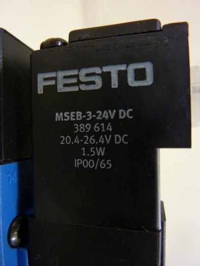 Used FESTO Solenoid Valve MM2H-5/2-D-01-FR #52398
