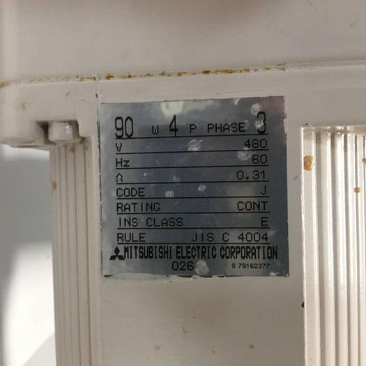 Used MITSUBISHI Geared Motor w/ Feed Throat Slide GM-JW USED