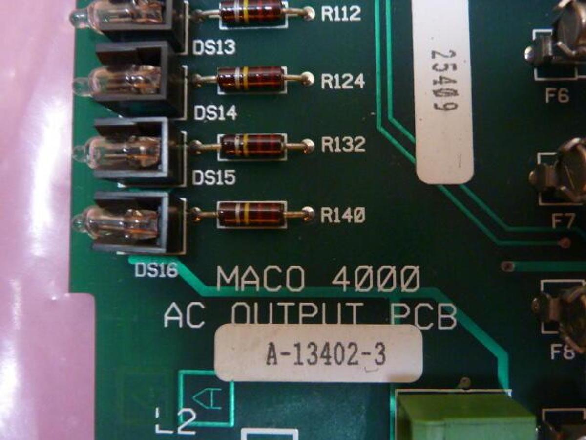 Used BARBER COLMAN AC Output Circuit Board A-13402-3 USED