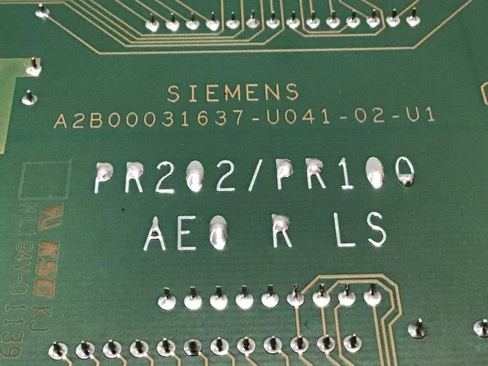 Used KRAUSS MAFFEI Circuit Board PR202 PR 202 #126078