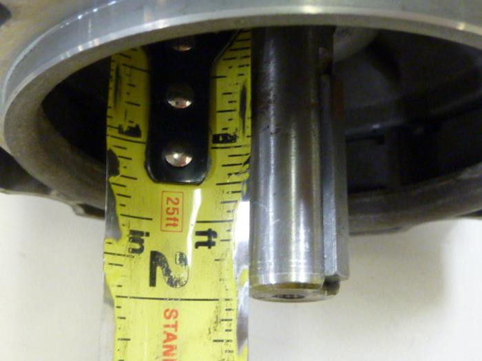 Used FRANKLIN ELECTRIC 1/2 HP Motor 1102685401 #55032