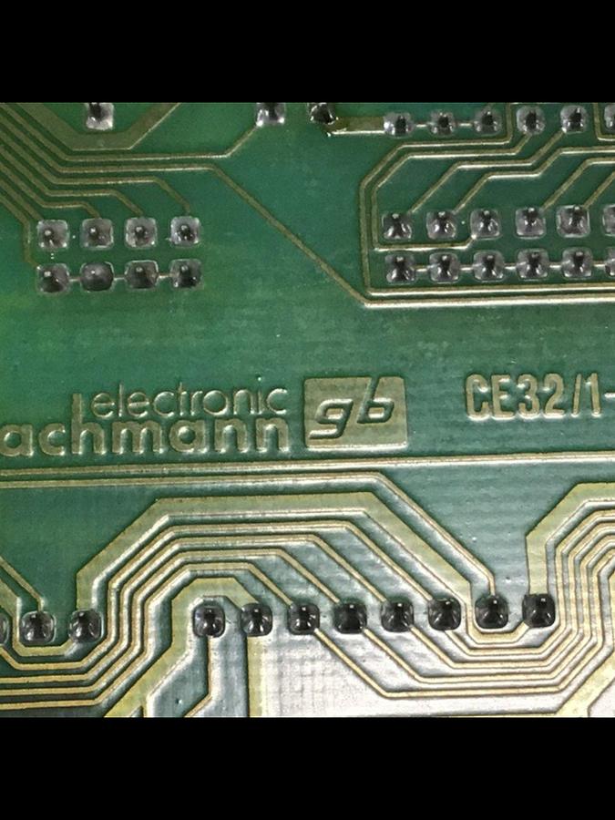 Used BACHMANN ELECTRONIC Circuit Board CE32/1100 #137871