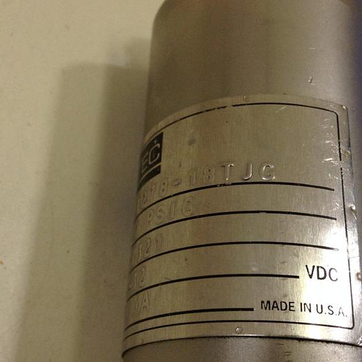 Used SENSOTEC Sensor TJE/1278-18TJG #77755