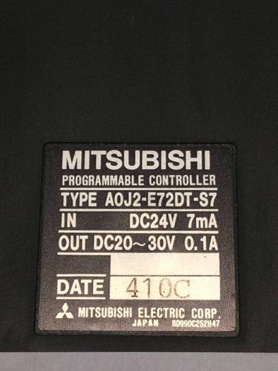 Used MITSUBISHI Programmable Controller A0J2-E72DT-S7 #100387