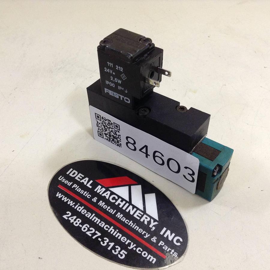 Used FESTO Vacuum Generator/Solenoid Valve VAD-ME-1/8 USED