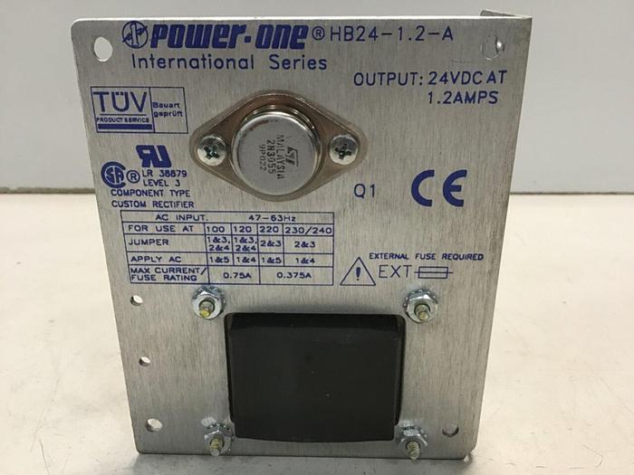 Used POWER ONE Power Supply HB24-1.2-A #102305