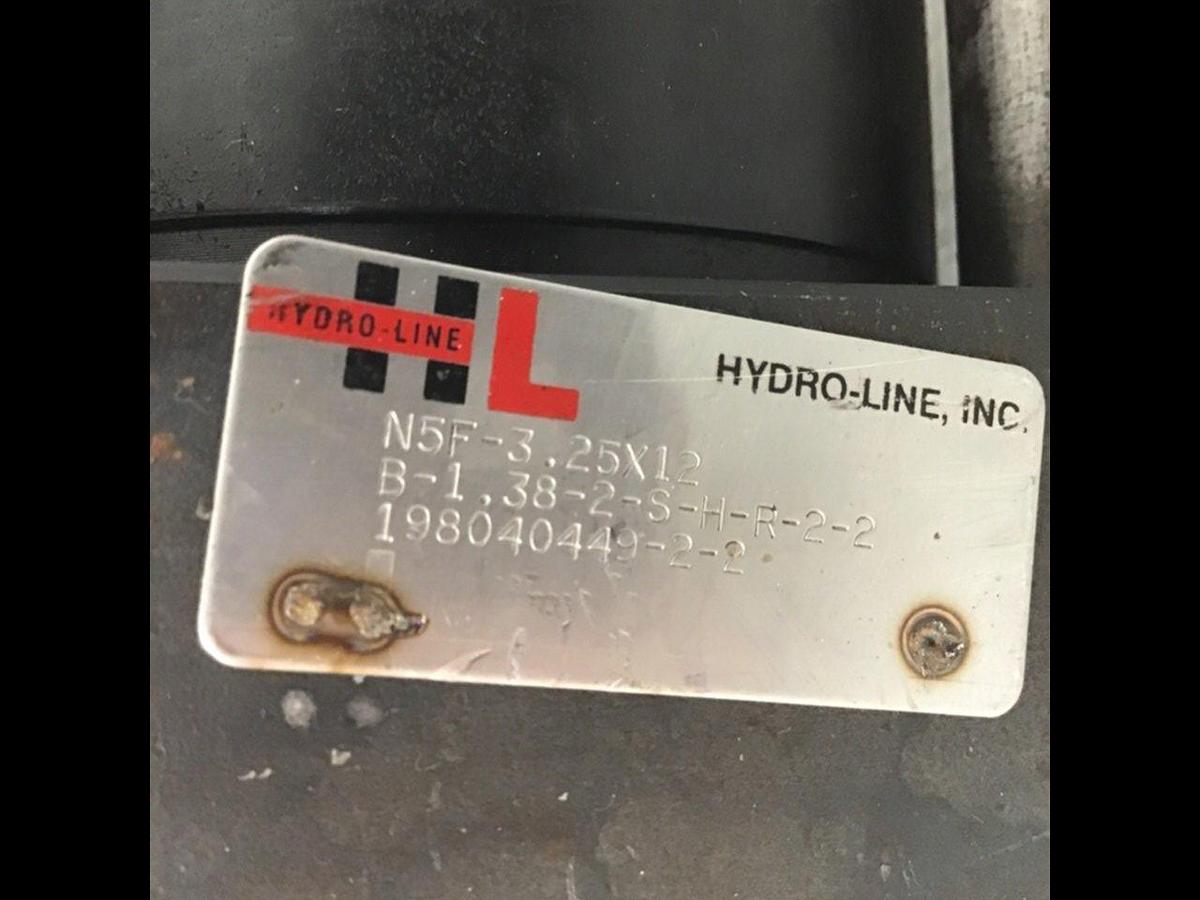 Used HYDRO LINE Cylinder N5F-3.25X12 B-1.38-2-S-H-R-2-2 USED