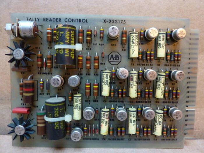 Used ALLEN BRADLEY Tally Reader PC Board X-233175 #27106