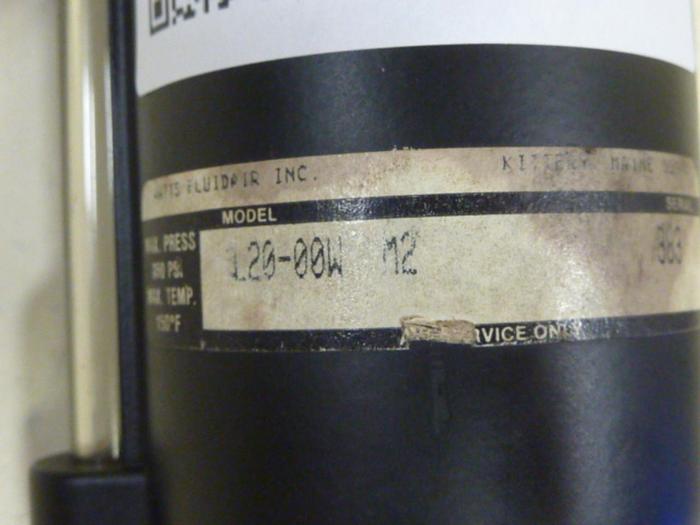 Used WATTS FLUIDAIR Lubricator 120-00W M2 #67685