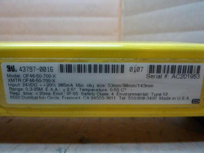 Used STI Light Curtain Transmitter OF46-50-700-X #22344