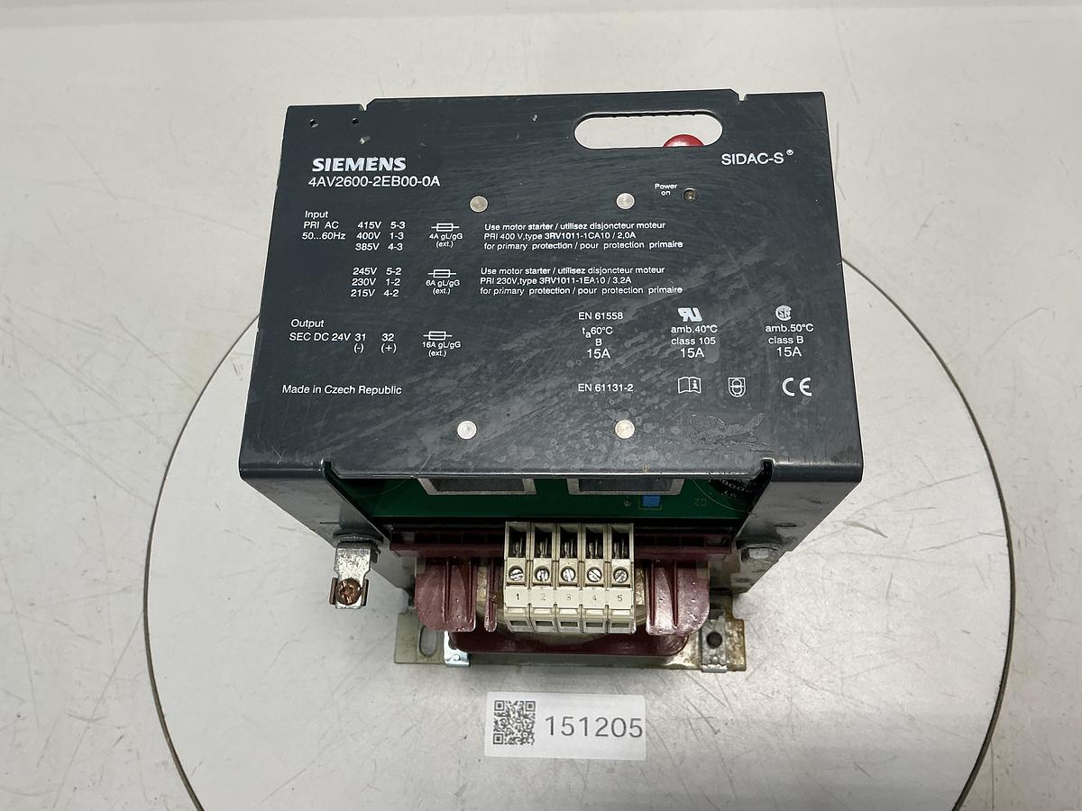 Used SIEMENS 4AV2600-2EB00-0A