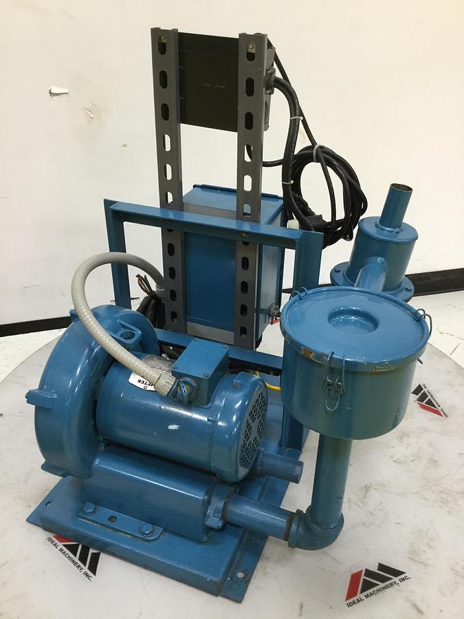 Used NOVATEC RRB Vacuum Regenerative Blower w/ Loader Controller Used