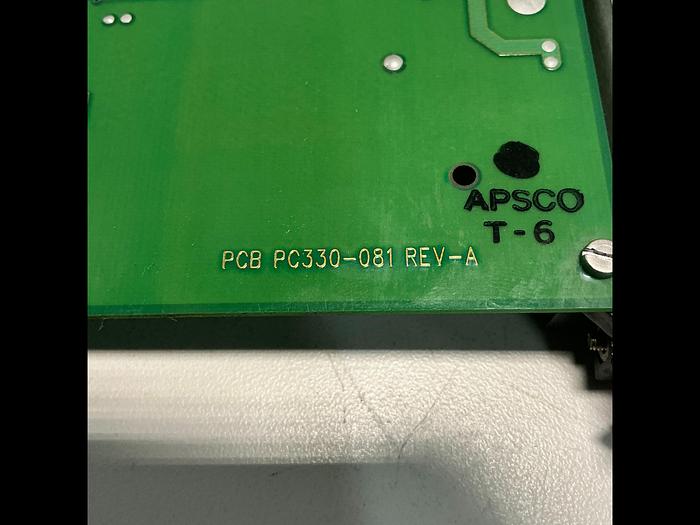 Used VAN DORN ASSEMBLY 330081 REV-A