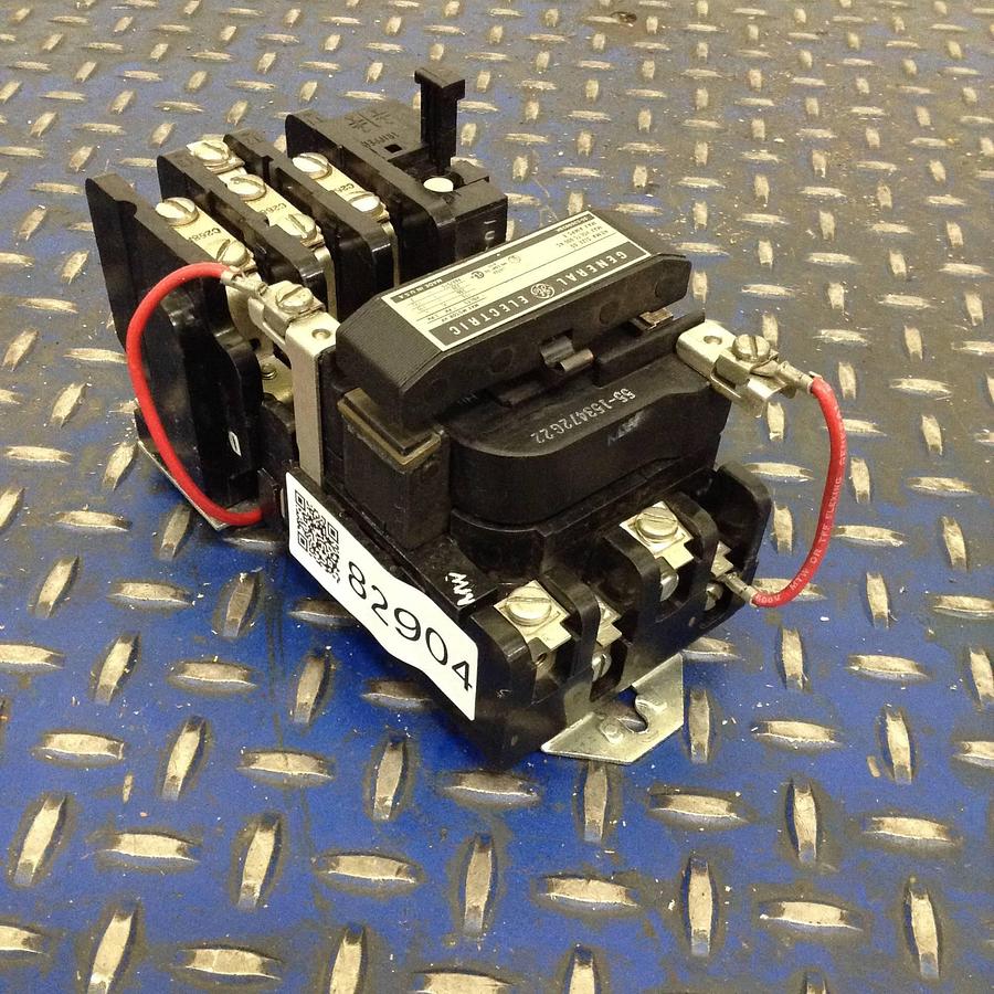 Used GENERAL ELECTRIC (G.E.) Motor Starter Size 00 CR306A0 USED