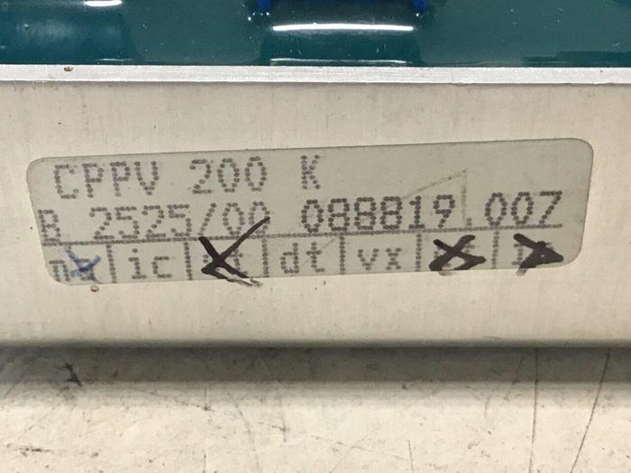 Used BACHMANN ELECTRONIC B 2525/00 Amplifier CPPV200K Used