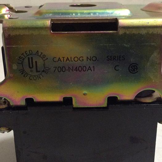 Used ALLEN BRADLEY AC Relay 700-N400A1 SER C #86431