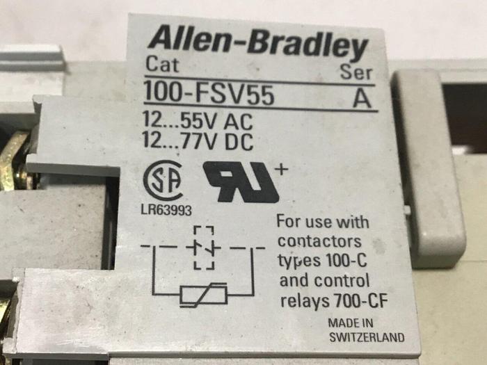 Used ALLEN BRADLEY Contactor 100-C43Z.00 SER A #114499