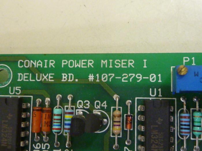 Used CONAIR Power Miser I Deluxe Board 107-279-01 Used