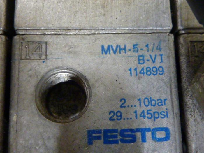 Used FESTO Control Block / Valve Terminal IFB8-02 #52833