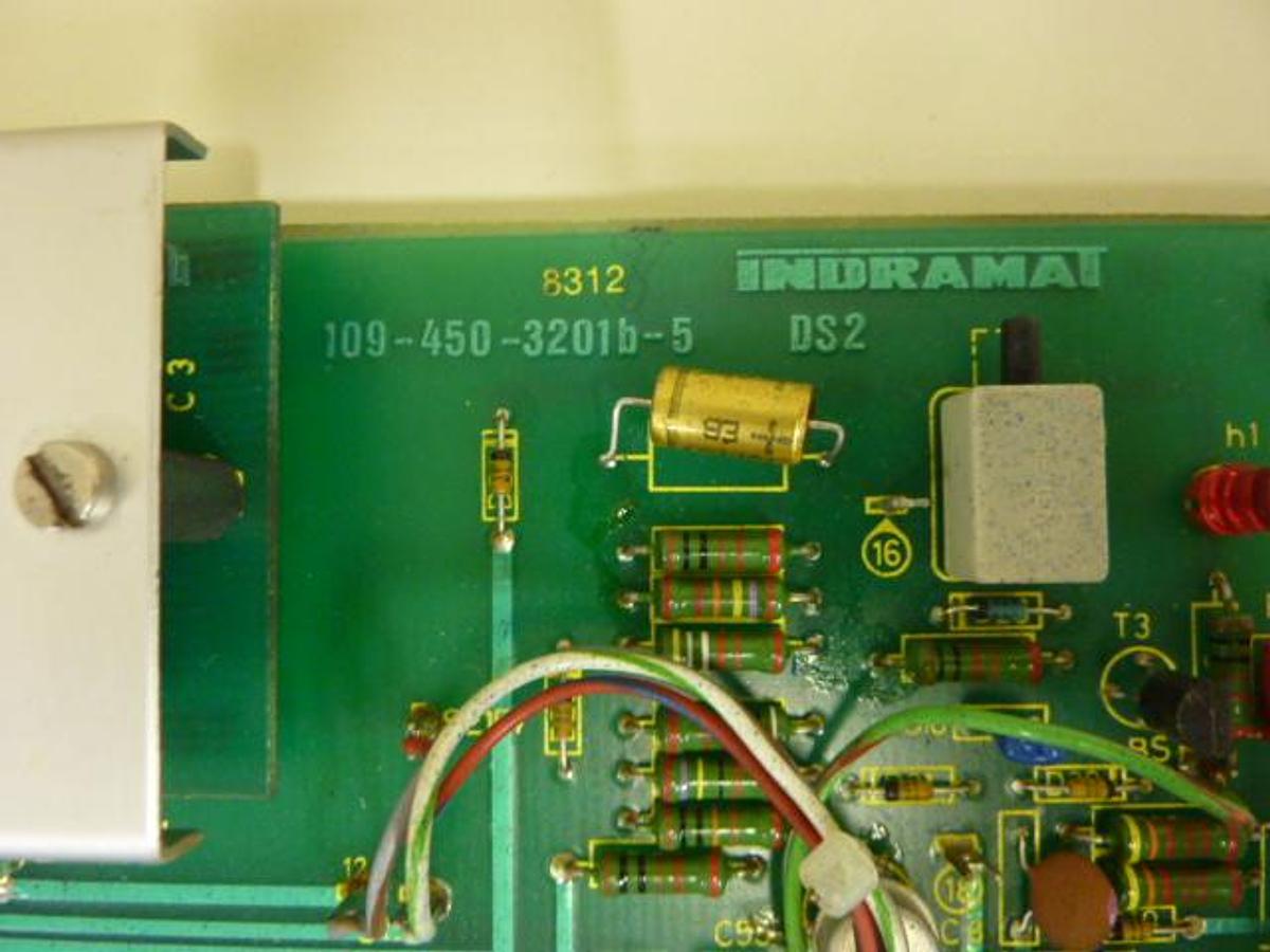Used INDRAMAT Circuit Board 109-450-3201B-5 #60157