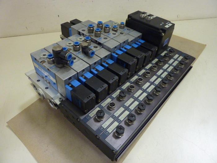 Used FESTO Control Block / Valve Terminal IFB8-02 #52857