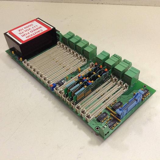 Used HUNKAR LABS 16 Channel Analog Backplane 61576 #77711