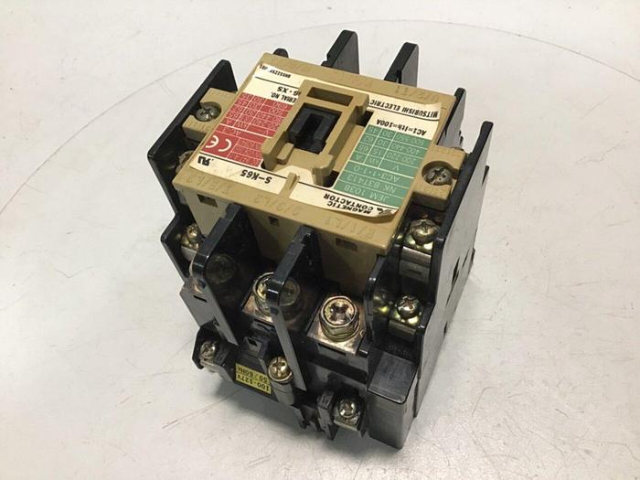 Used MITSUBISHI Magnetic Contactor S-K65 #112417