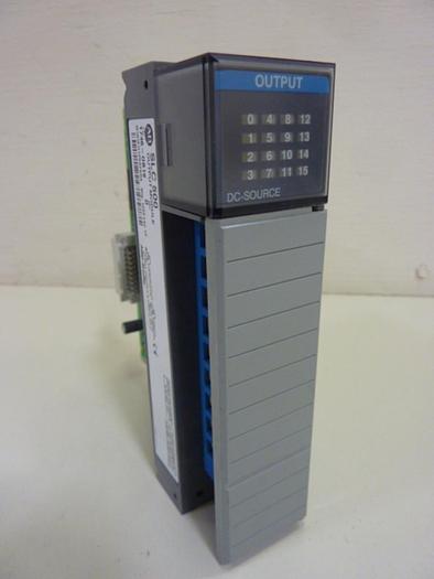 Used ALLEN BRADLEY Output Module 1746-OB16 SER D #50677