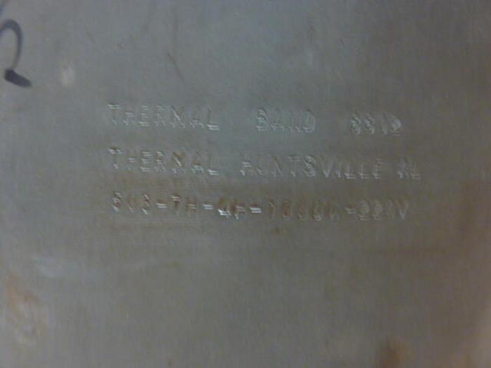 Used THERMAL CORP 1000 Watt Heater Band 8802 #26831