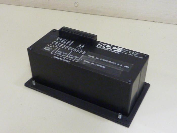 Used STATIC CONTROLS CORP Operator Interface 1040-S-03-8-X-MB #63097