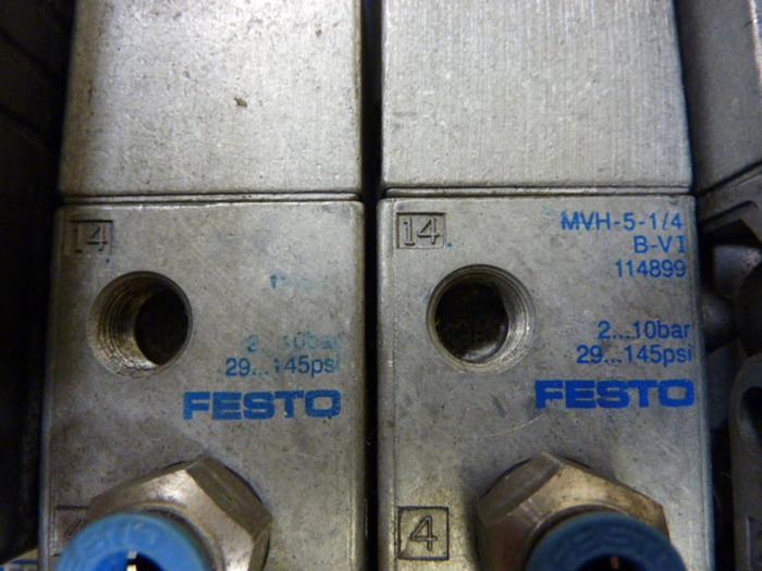 Used FESTO Control Block / Valve Terminal IFB8-02 #52860