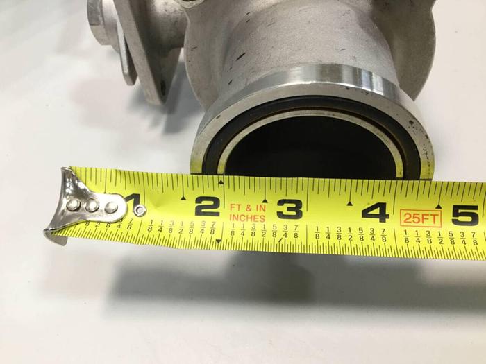 Used HUSKY 3-Piece Stainless Steel Ball Valve PN 63 #92488