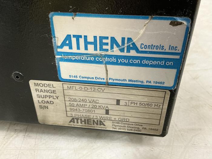 Used ATHENA MFL-0-D-12-CV