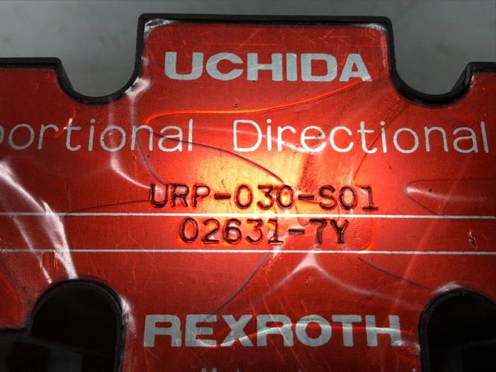 Used UCHIDA Proportional Directional Valve URP-030-S01 02631-7Y Used