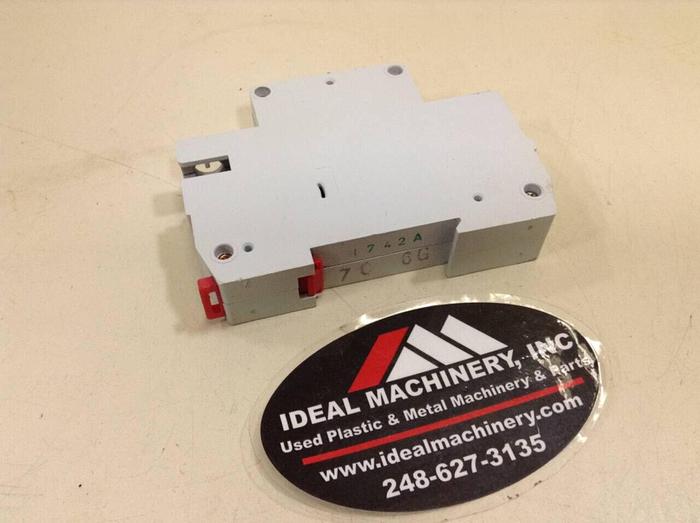 Used SCHRACK 6 Amp Circuit Breaker SD-91G 6A #75709