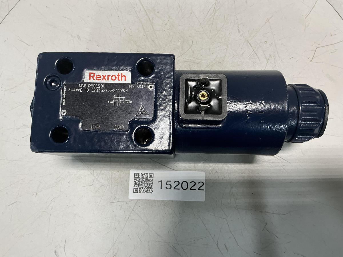 Used REXROTH 5-4WE 10 J2B33/CG24N9K4