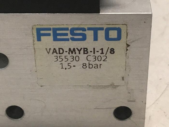 Used FESTO Valve VAD-MYB-I-1/8 #127864