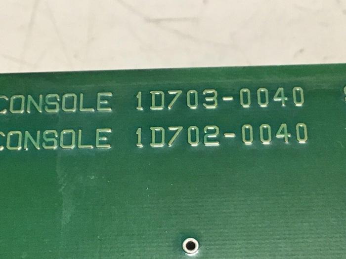 Used HPM Command 9000 VGA Console Board 1D703-0040 Used