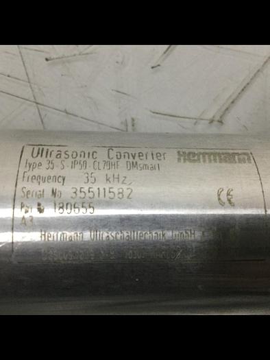 Used HERRMANN Ultrasonic Converter 35-S-IP50-CL70HF Used