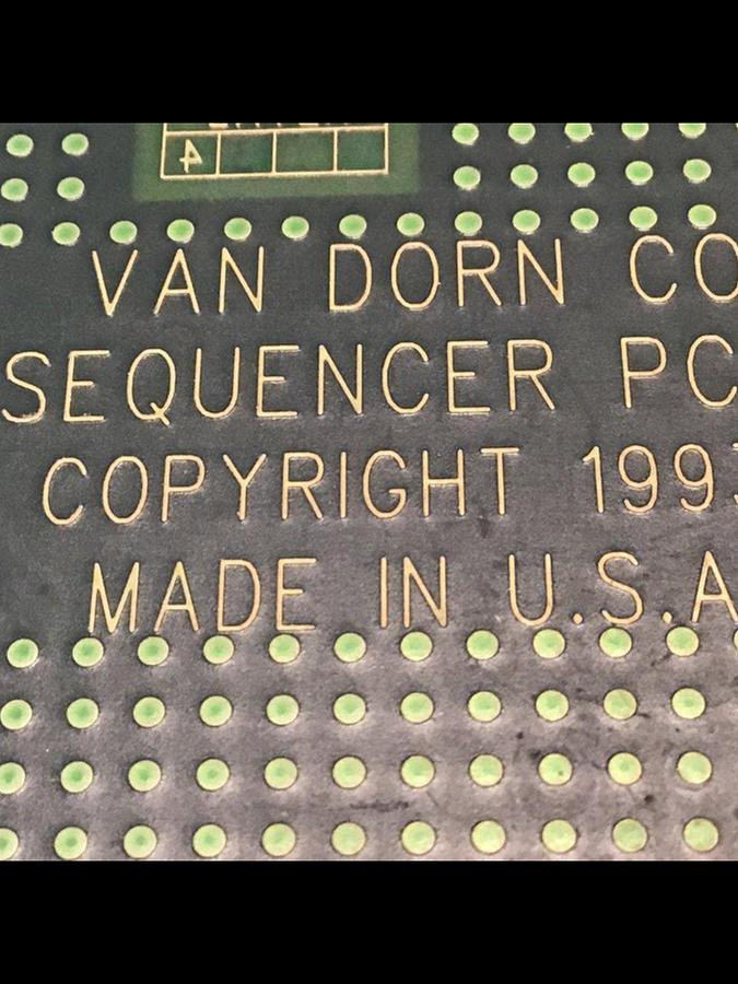 Used VAN DORN Sequencer Circuit Board PC330-029 330-029 #140939