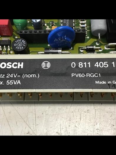 Used BOSCH Circuit Board PV60-RGC1 #140055