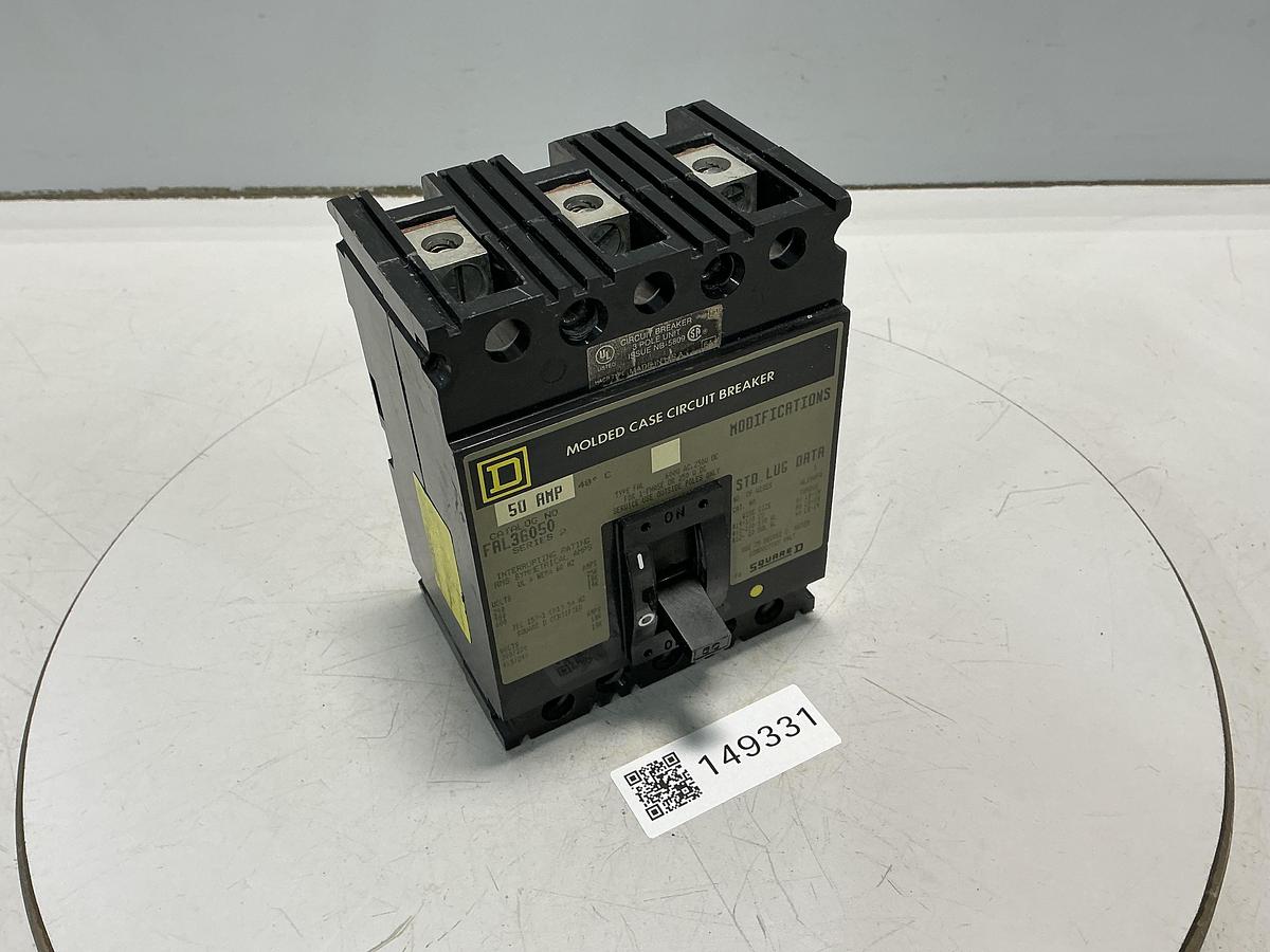 Used SQUARE D FAL36050