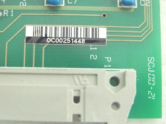 Used CINCINNATI MILACRON Circuit Board SCJ00-21 #8899