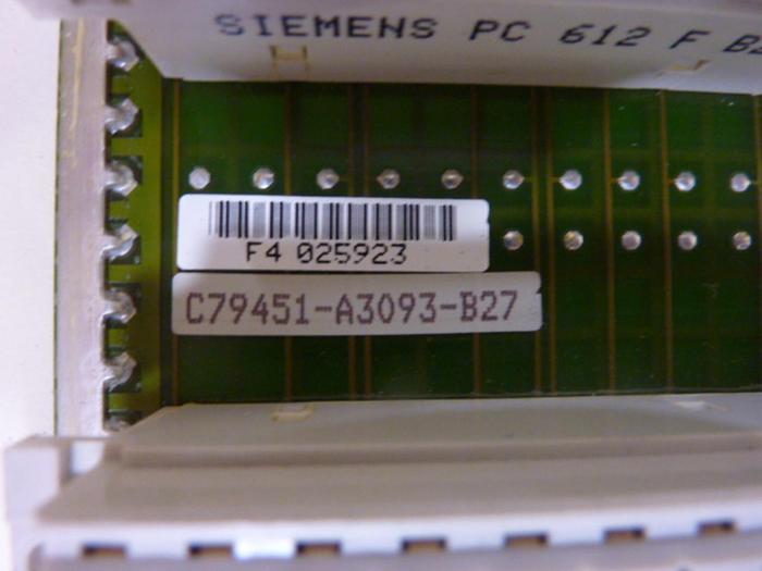 Used SIEMENS Slot Rack Base A32-C611-03-85 #47673