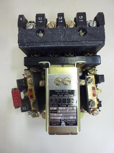 Used SQUARE D Contactor 8536-C03 #46778