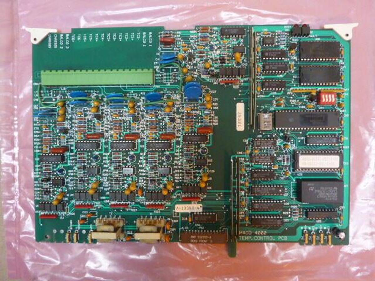 Used BARBER COLMAN Temp Control Circuit Board A-13398-4 Used
