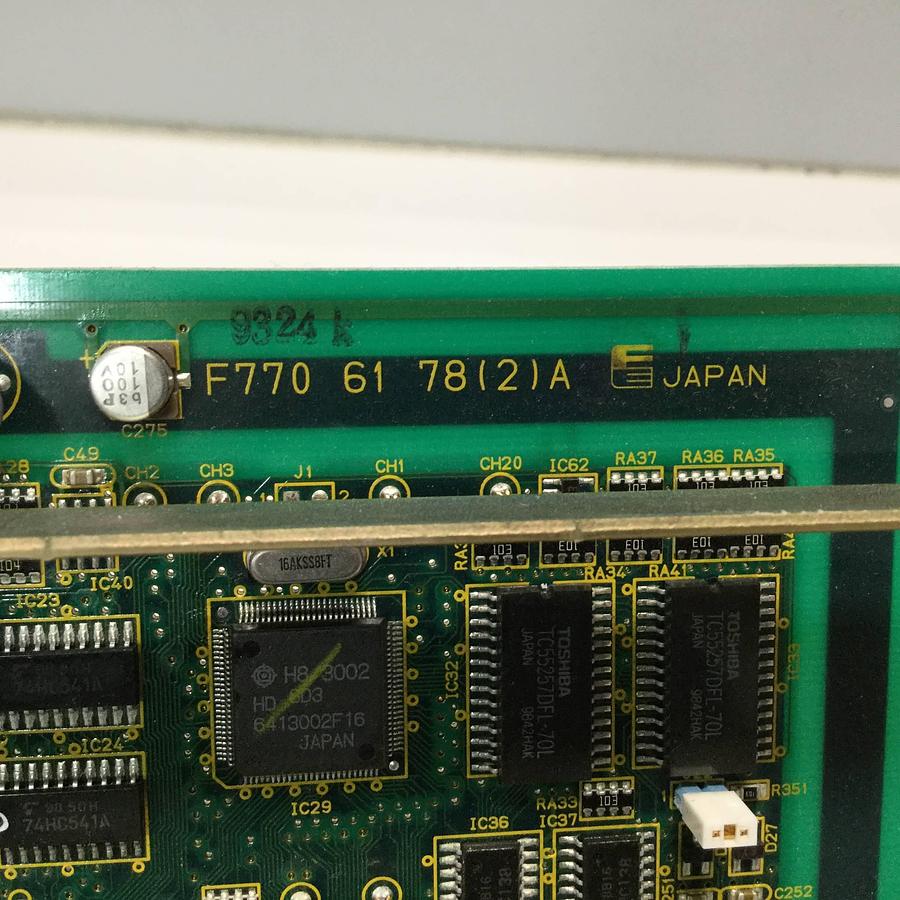 Used FUJI ELECTRIC Circuit Board F770 61 78(2)A Used